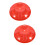 2Pièces Protection Plastique Rouge Usage Cuisine Facile 9