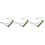3Pcs Harmonica Holder Neck Stainless Steel Green Durable Hands-Free 4