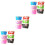 3Pcs Adjustable Strap Kids Bike Basket Hand Woven Plastic Front 4