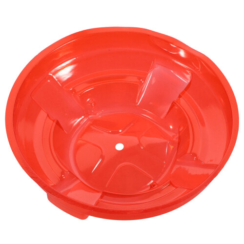 2Pièces Protection Plastique Rouge Usage Cuisine Facile 1