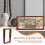 5Pcs Light Brown Wood Shadow Boxes Display Case Acrylic Picture Frames 7