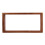 5Pcs Light Brown Wood Shadow Boxes Display Case Acrylic Picture Frames 3