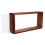 5Pcs Light Brown Wood Shadow Boxes Display Case Acrylic Picture Frames 4