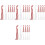 40Pcs Assorted Color Plastic Knitting Accessories for Machine Weaving 5