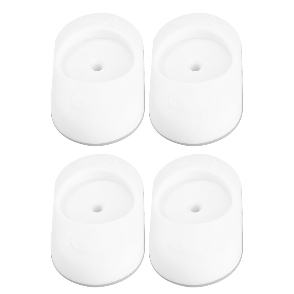 Totority 20Pcs Safety Gate Wall Protectors White Soft Non-Slip Baby Gate Parts