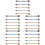 25Pièces Boucles D'oreilles Multicolores Zircon Mode 6