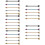 25Pièces Boucles D'oreilles Multicolores Zircon Mode 11