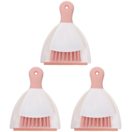 3Pcs Assorted Color Cage Cleaner and Household Cleaning Tools Set 1