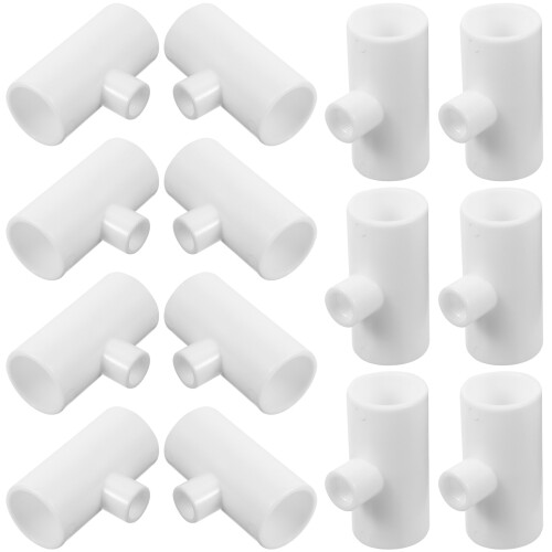 100Pcs White Plastic Chicken Waterer Tees Reusable Poultry Drinkers 2