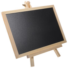 4Pcs Kids Wooden Blackboard Signs Durable Mini Chalkboards