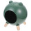 2Pcs Decorative Hamster House Green ABS Wood Durable Hideout 9