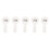 5Pcs Ceramic Spoon Rest White Kitchen Utensil Holder Dishwasher Safe 9