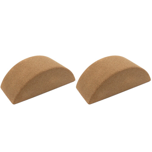 2Pcs Khaki Yoga Training Blocks High Density Balanced Exercise Bricks 1