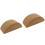 2Pcs Khaki Yoga Training Blocks High Density Balanced Exercise Bricks 4