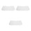 3Pcs Reliable White Plastic Wall Mount Router Bracket Projector Holder 4