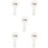 5Pcs Ceramic Spoon Rest White Kitchen Utensil Holder Dishwasher Safe 8