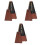 3Pcs Strong Mechanical Metronome Multi-Instrument Keeper 4