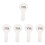 5Pcs Ceramic Spoon Rest White Kitchen Utensil Holder Dishwasher Safe 5