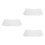 3Pcs Reliable White Plastic Wall Mount Router Bracket Projector Holder 5