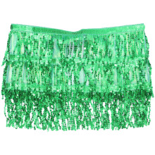 3Pcs Elegant Dancing Skirts with Sequin Hip Scarves
