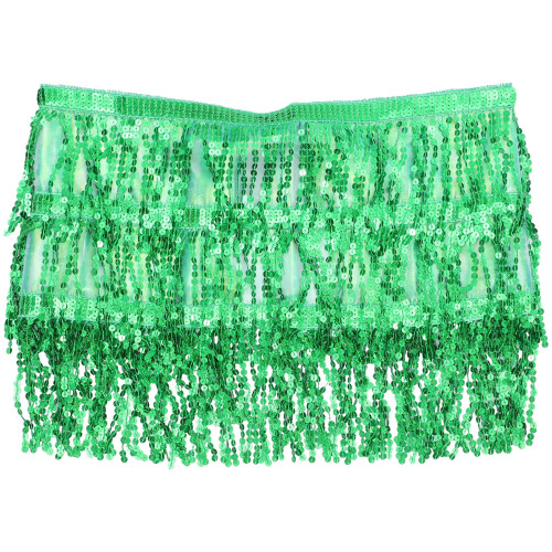 3Pcs Elegant Dancing Skirts with Sequin Hip Scarves