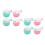 8Pcs Toddler Watering Cans Plastic Lightweight Assorted Colors 8