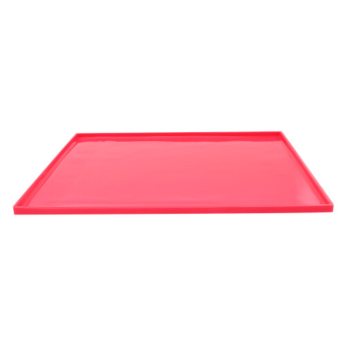 4Pcs Red Silicone Pastry Baking Mat Non-Stick Flexible Roll Pads