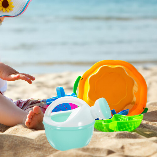 8Pcs Toddler Watering Cans Plastic Lightweight Assorted Colors 2