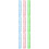 3Pcs Plastic Rulers Transparent Assorted Color for Kids Use 9