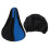 3Pcs Elastic Blue Bike Cushion Universal Breathable Comfortable Saddle 1
