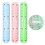 3Pcs Plastic Rulers Transparent Assorted Color for Kids Use 2