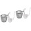2Sets Professionele Pastabasket Met Handvat En Rvs Mesh 4