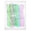 3Pcs Plastic Rulers Transparent Assorted Color for Kids Use 3