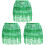 3Pcs Elegant Dancing Skirts with Sequin Hip Scarves 4