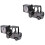 2Pcs Plastic Forklift Desktop Clock Retro Style Study Decoration 2