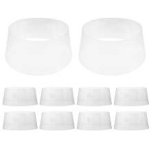 50Pcs White Plastic Hat Inner Stands Baseball Hat Accessories