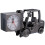 2Pcs Plastic Forklift Desktop Clock Retro Style Study Decoration 7