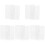 10Pcs White Hanging Mesh Laundry Bags Strong Hamper Liners 3