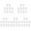 50Pcs White Plastic Hydroponic Net Cups Slotted Plant Nursery Pots 2