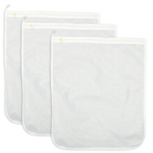 9Pcs White Mesh Laundry Washing Bags Storage for Underwear