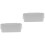 2Pcs White Plastic Bedside Hanging Storage Organizer for Office 4