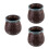 3Pcs Japanese Style Ceramic Dinnerware Storage Buckets for Cutlery 4