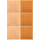 6Pcs Brown Foldable Gobang Chessboards Durable Convenient Home Boards 8