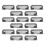 60Pcs Silver Spring Clipboard Clips Metal for Office & Classroom Use 5