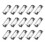 60Pcs Silver Spring Clipboard Clips Metal for Office & Classroom Use 3