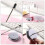 2Pcs Silver Metal Bill Fork Receipt Holder Spike for Desk Use 5