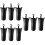 9Pcs Compact Black Plastic Umbrella Holder and Car Storage Buckets 5