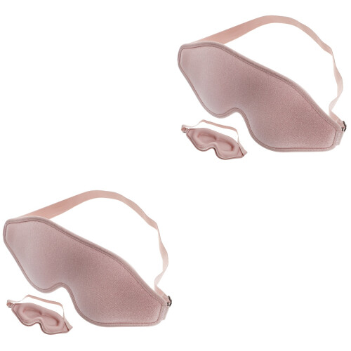 2Pcs Adjustable Masks for Sleeping Light Blocking Comfort 2
