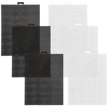 30Pcs Multifunctional Mesh Sheets with Needles for DIY Sewing Crafts