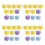 40Pcs Colorful Eva DIY Cube Blocks for Crafting, Learning and Play 2